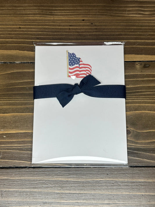 American Flag Mini Notepad