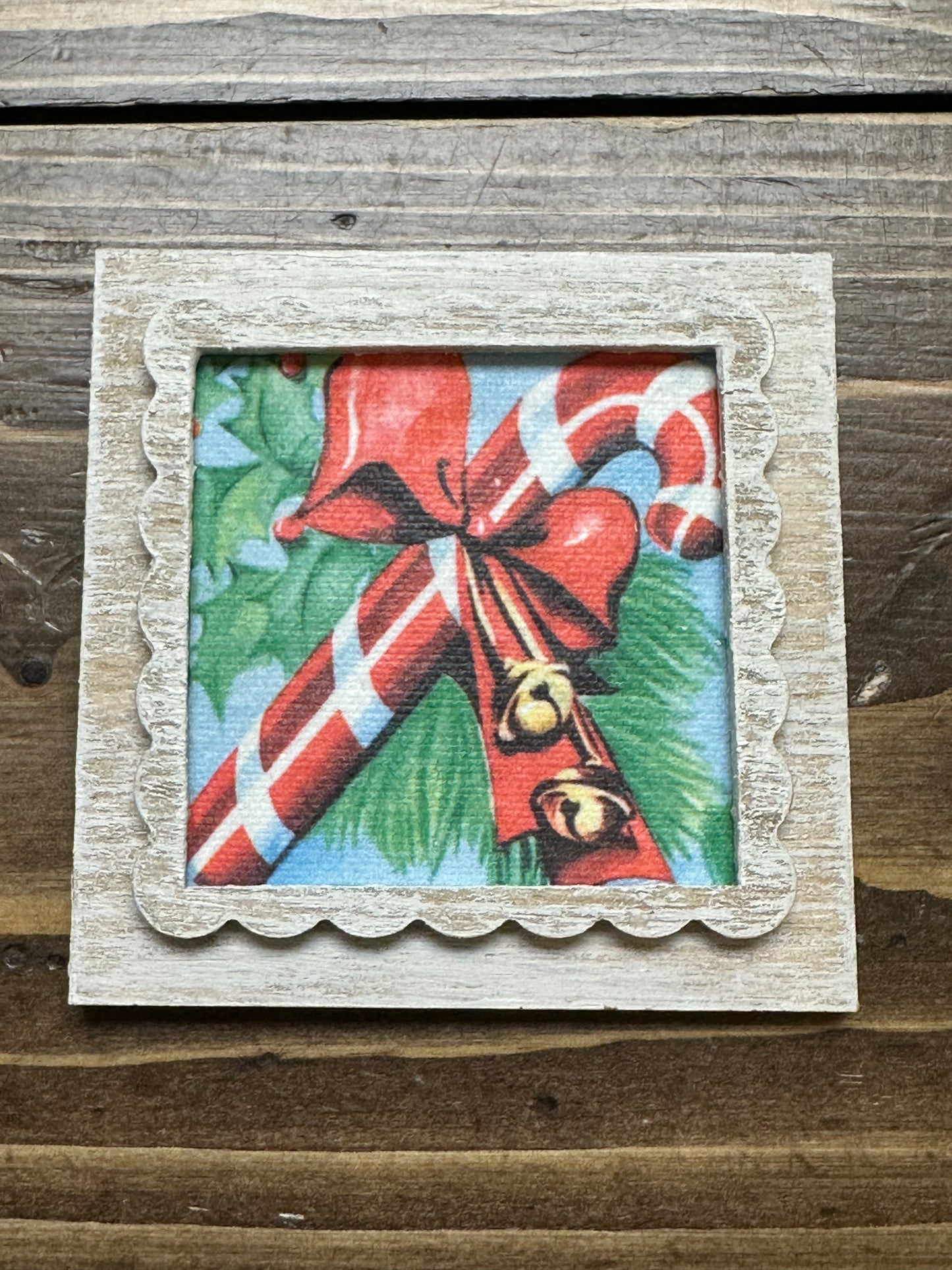 Vintage Style Retro Christmas Magnets