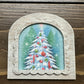 Vintage Style Retro Christmas Magnets