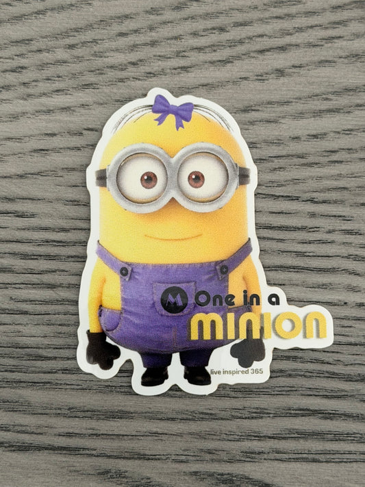 One In A Minion | Sticker