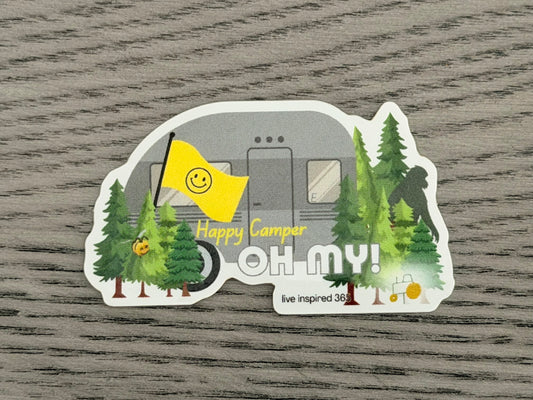 Happy Camper | Sticker