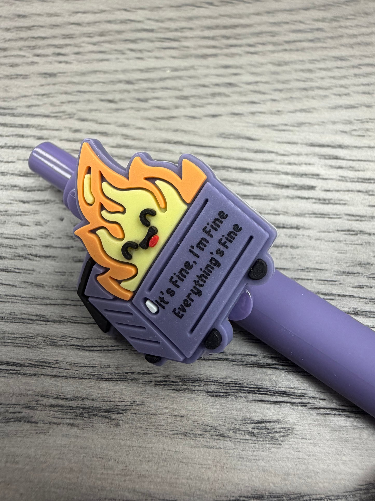 It's Fine...Dumpster Fire Pen