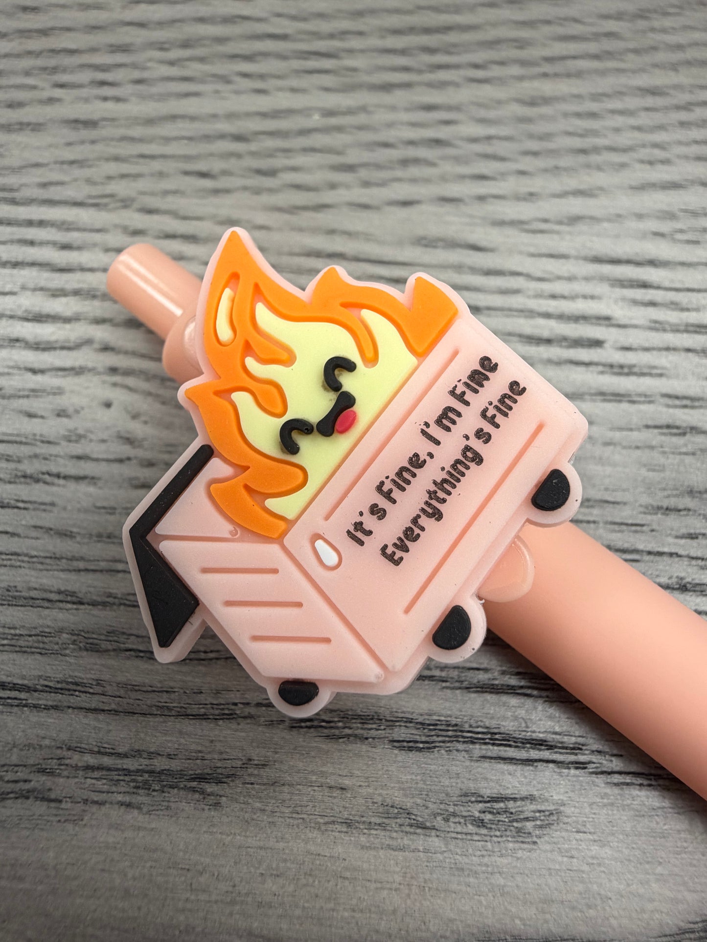 It's Fine...Dumpster Fire Pen