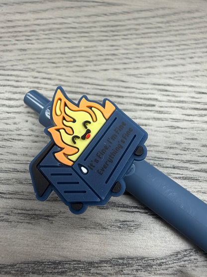 It's Fine...Dumpster Fire Pen