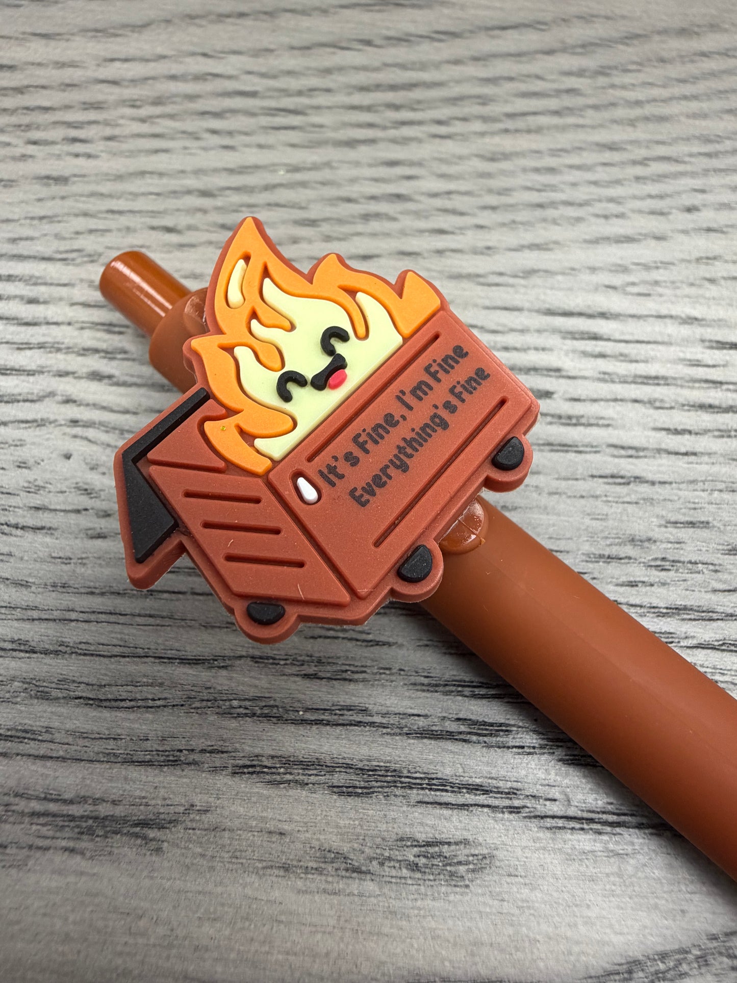 It's Fine...Dumpster Fire Pen