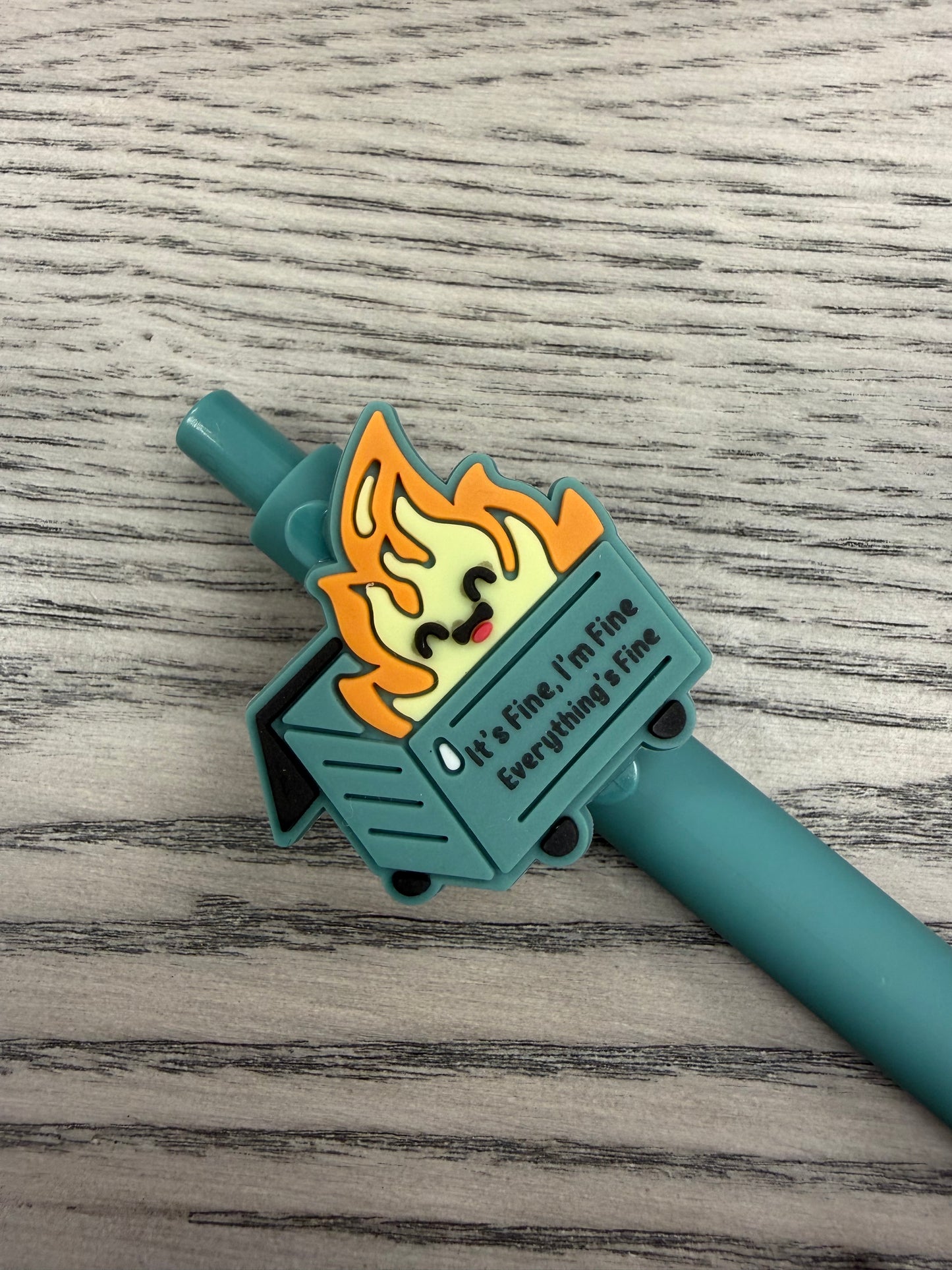 It's Fine...Dumpster Fire Pen