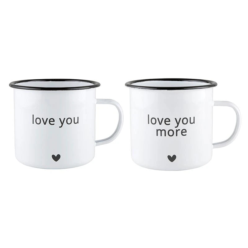 Enamel Mug Set - Love You More