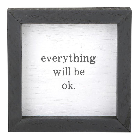 Face to Face Petite Word Board - Everything will be OK