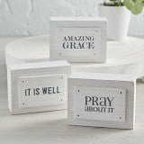 Decorative Wooden Blocks