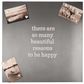 Beautiful Reasons To Be Happy Magnet Board