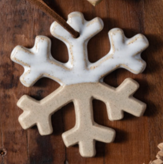 Snow Day Snowflake Ornaments