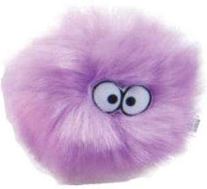 Furry Face Locker Buddy Toy