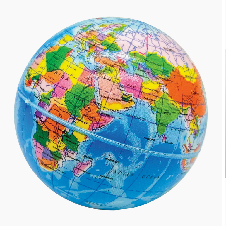 Slow Rise Globe Stress Ball