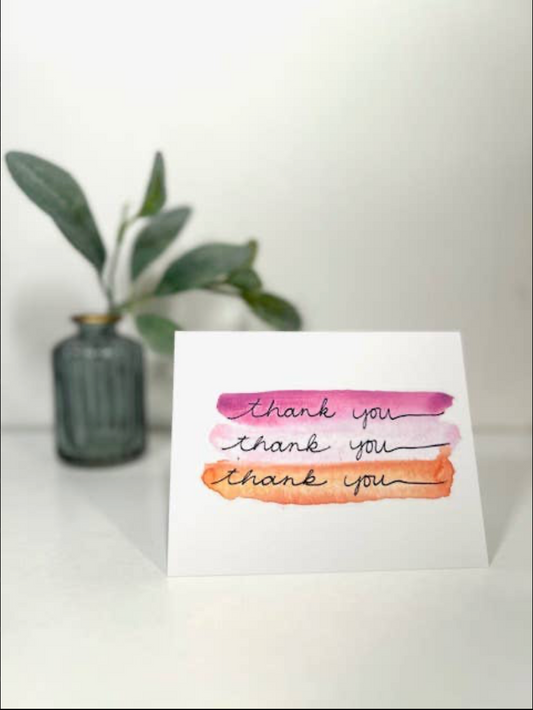 Thank you Thank you Thank you! Card