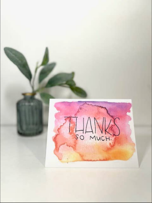 Thanks So Much Card