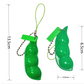 Squeeze Bean Keychain Fidget Toy
