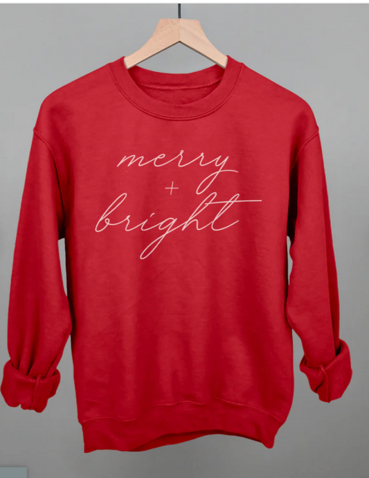 Merry & Bright Sweatshirt