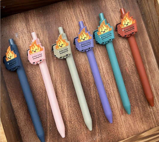 It's Fine...Dumpster Fire Pen