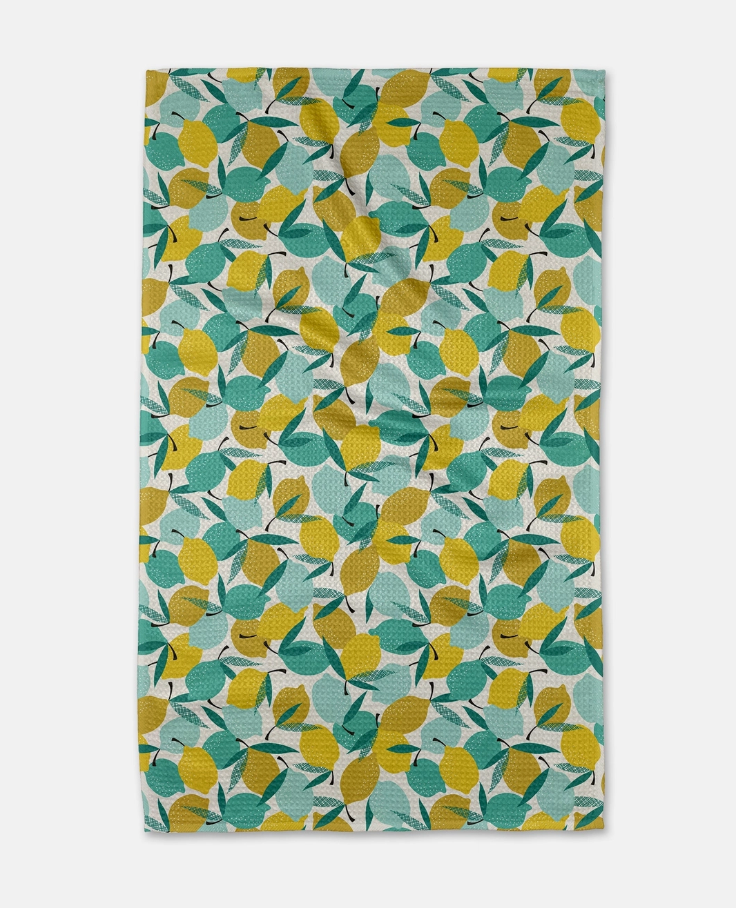 Lemonade Geometry Tea Towel