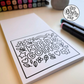 Inspiring Doodles Mini Coloring Book