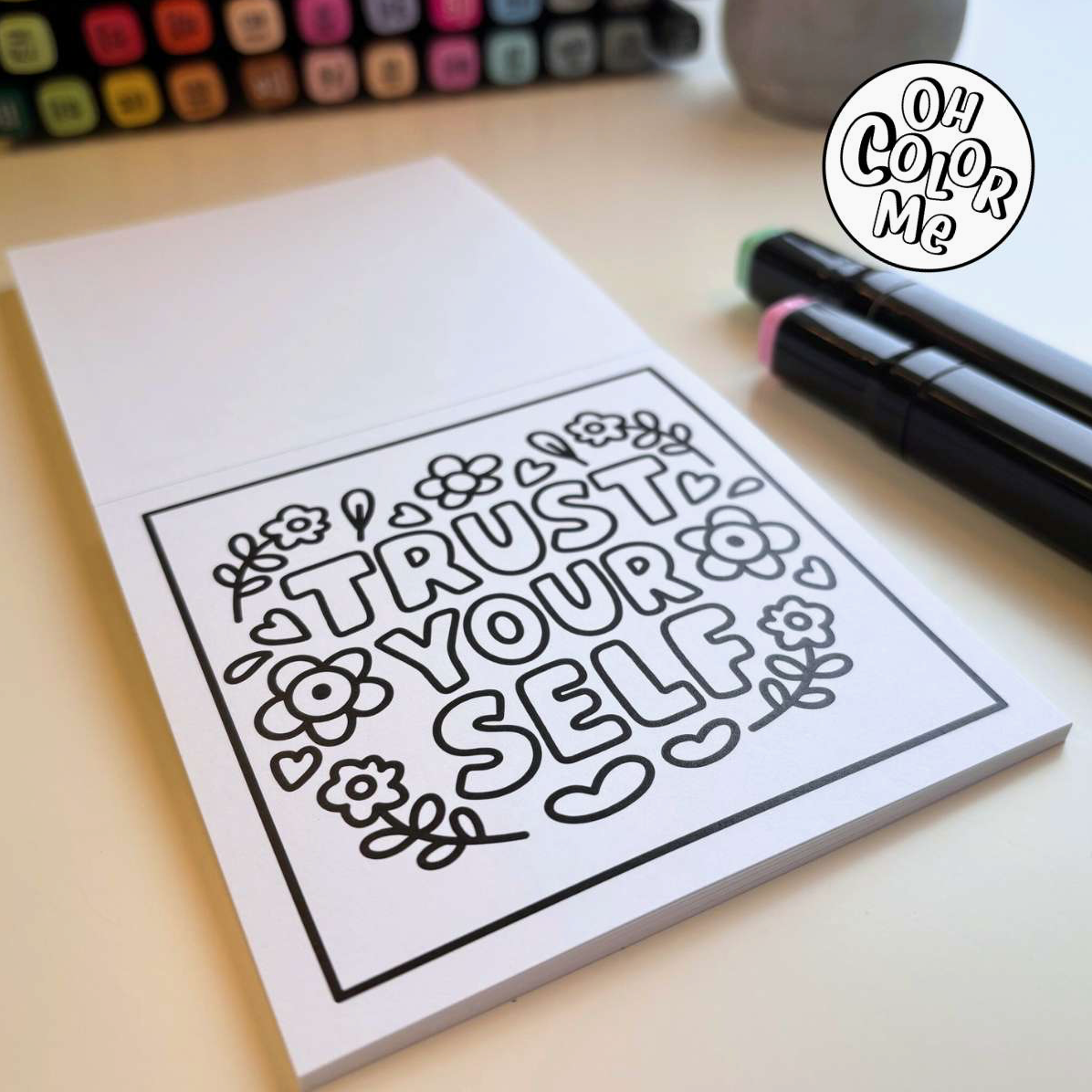 Inspiring Doodles Mini Coloring Book