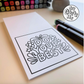 Inspiring Doodles Mini Coloring Book