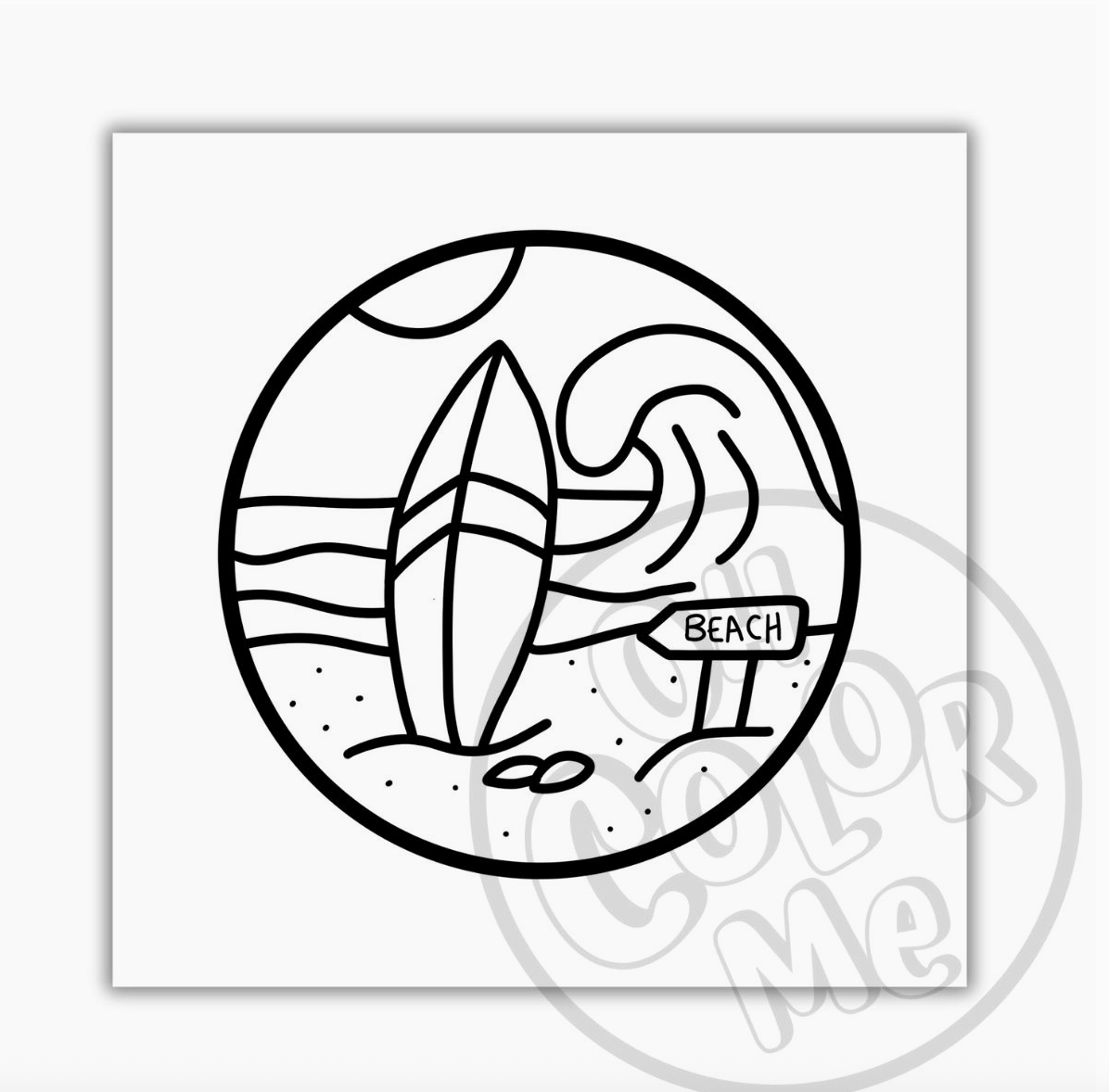 Calming Scenes Mini Coloring Book