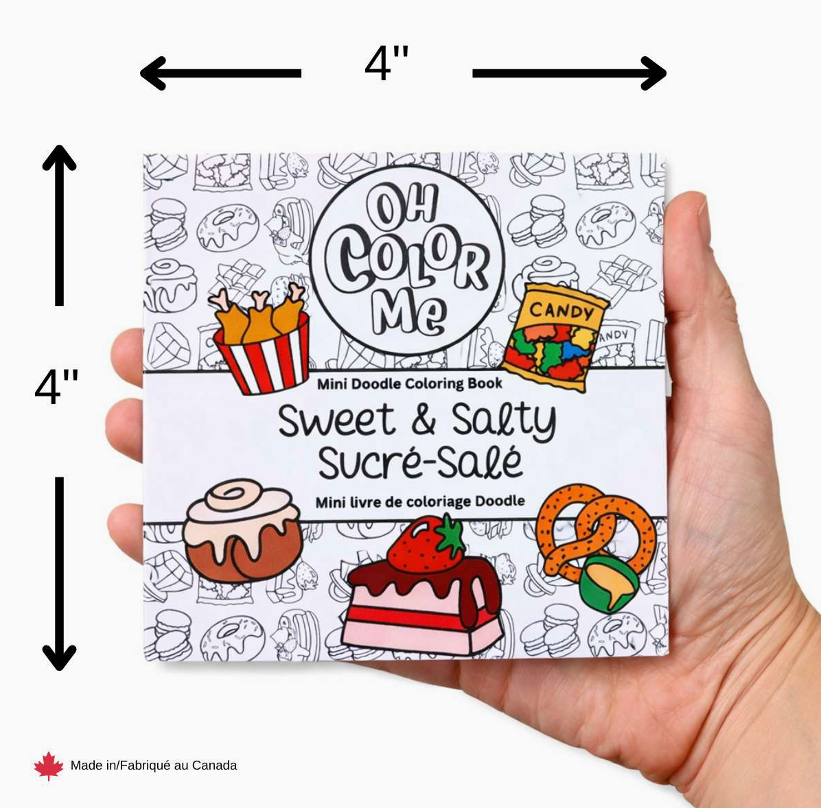 Sweet & Salty Mini Coloring Book