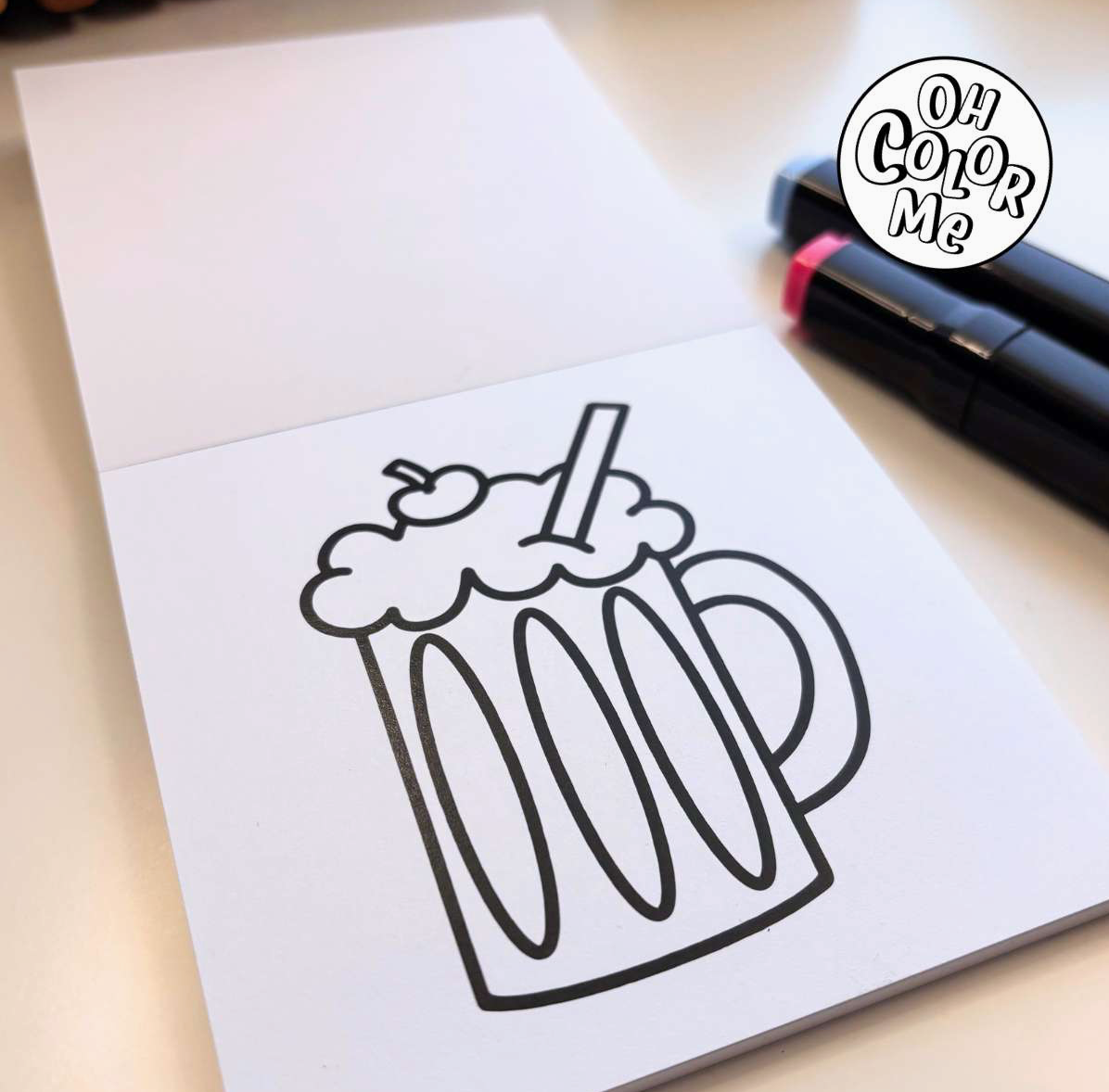 Sweet & Salty Mini Coloring Book