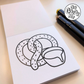 Sweet & Salty Mini Coloring Book