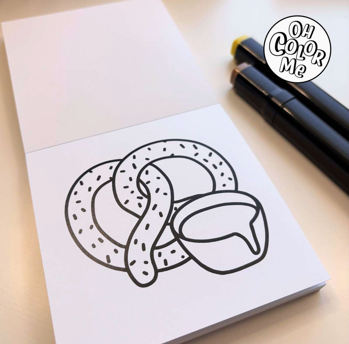 Sweet & Salty Mini Coloring Book