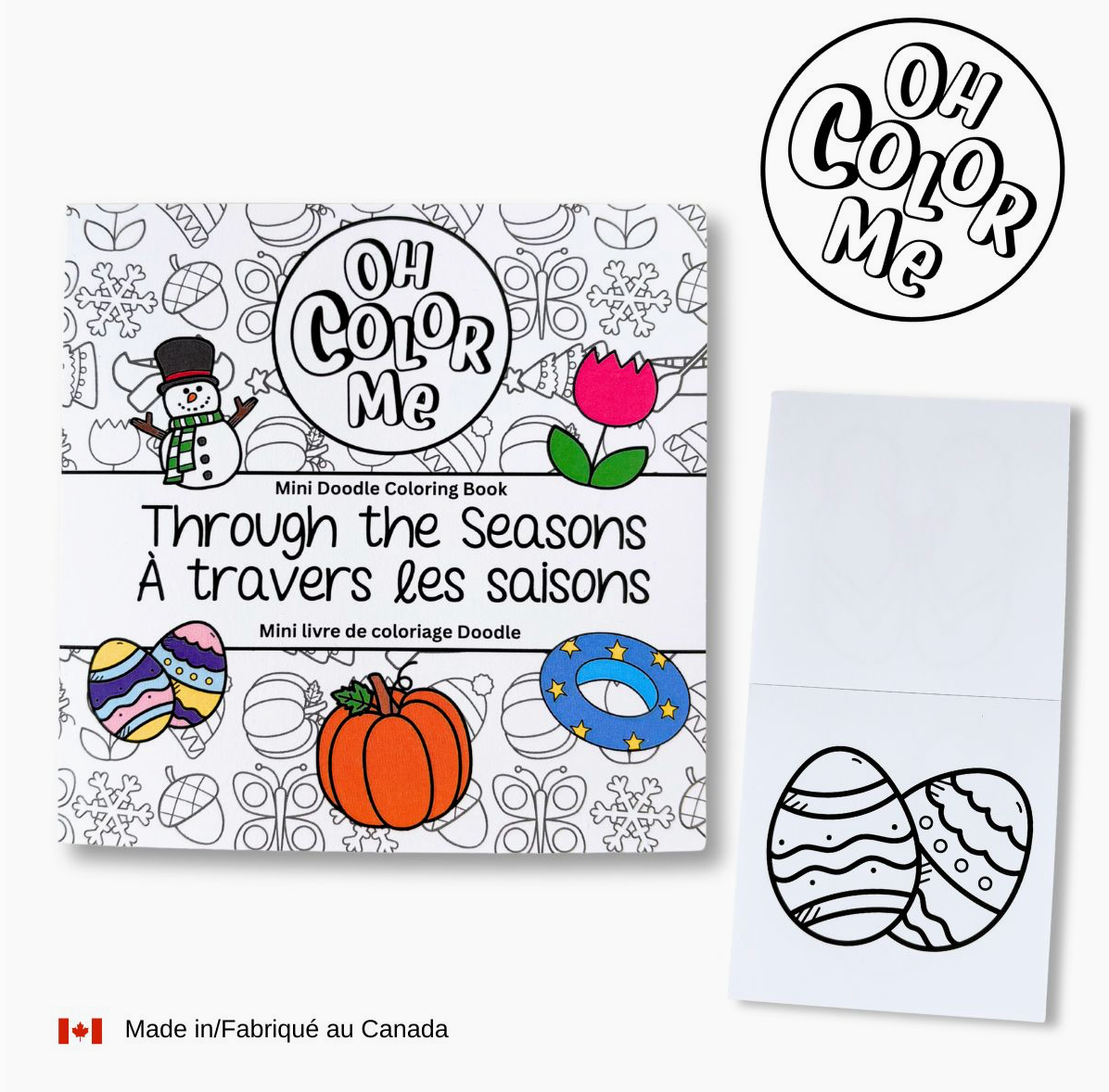 Through the Seasons Mini Coloring Book