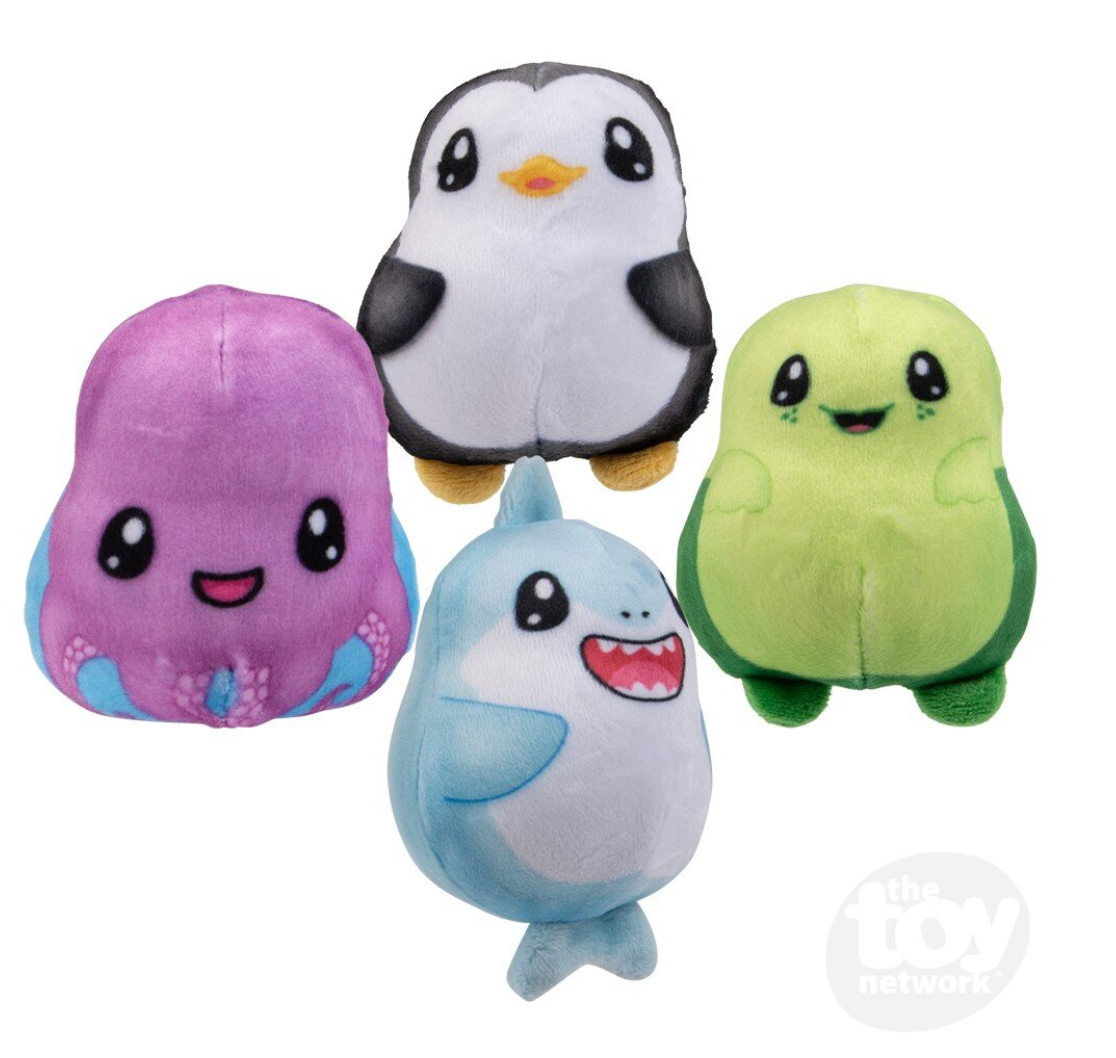 Sugar Squeeze Plush Sealife Stress Balls