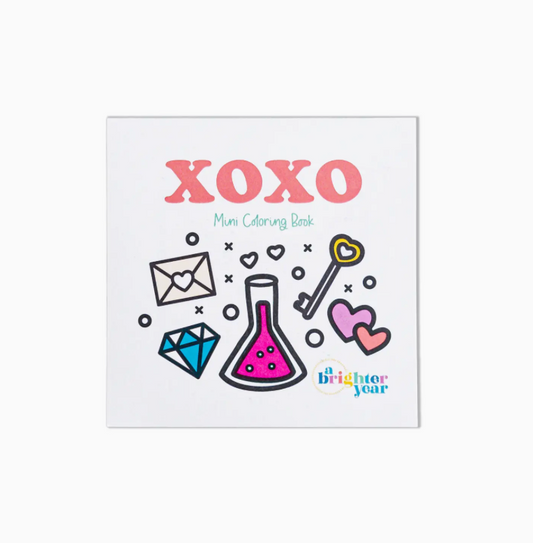 XOXO - Mini Coloring Book