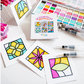 Whimsical Windows - Mini Coloring Book