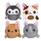 3" Cat Squeezy Bead Plush