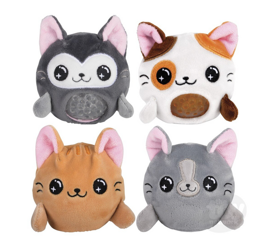 3" Cat Squeezy Bead Plush