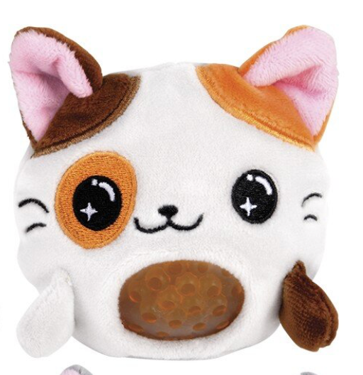 3" Cat Squeezy Bead Plush