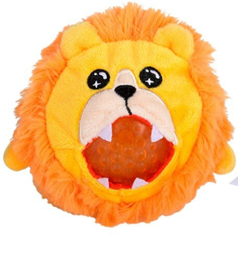 Zoo Animal Squeezy Bead Plush Ball