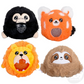 Zoo Animal Squeezy Bead Plush Ball