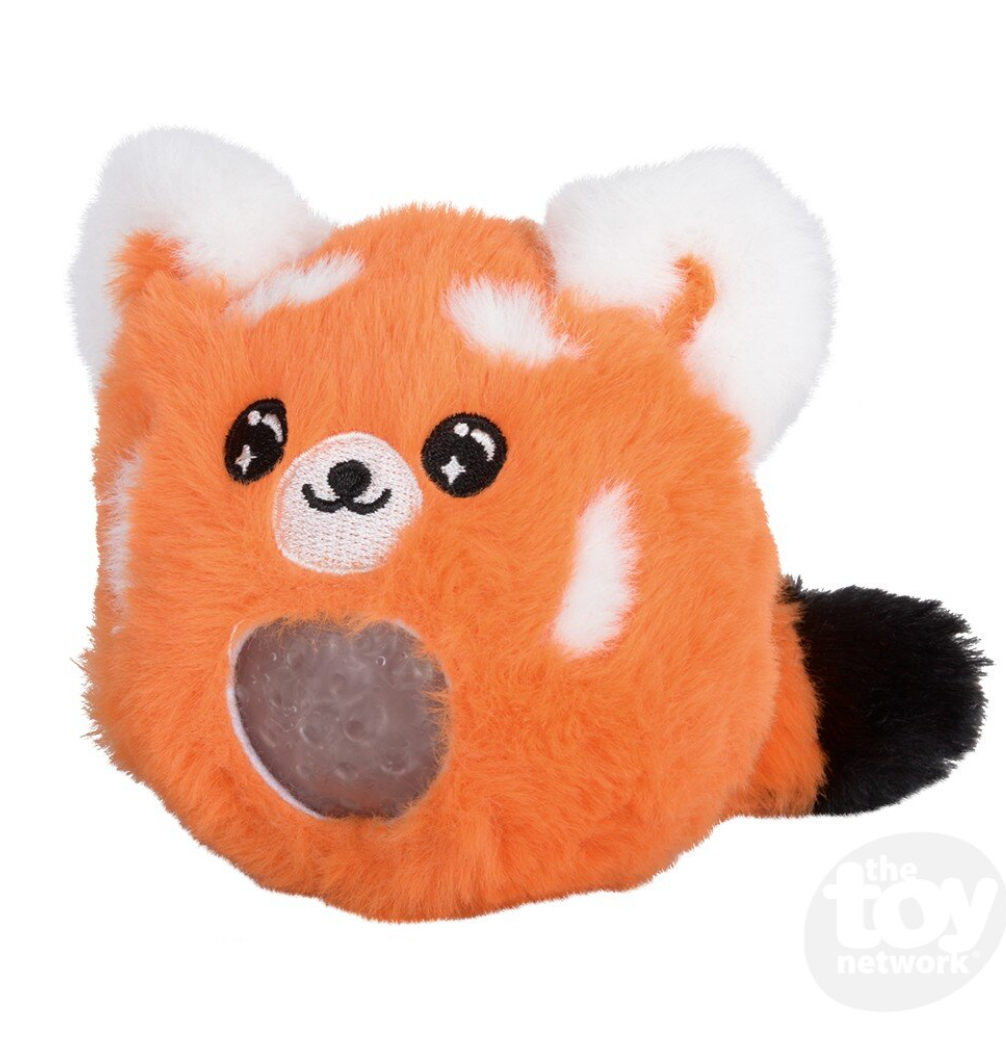 Zoo Animal Squeezy Bead Plush Ball