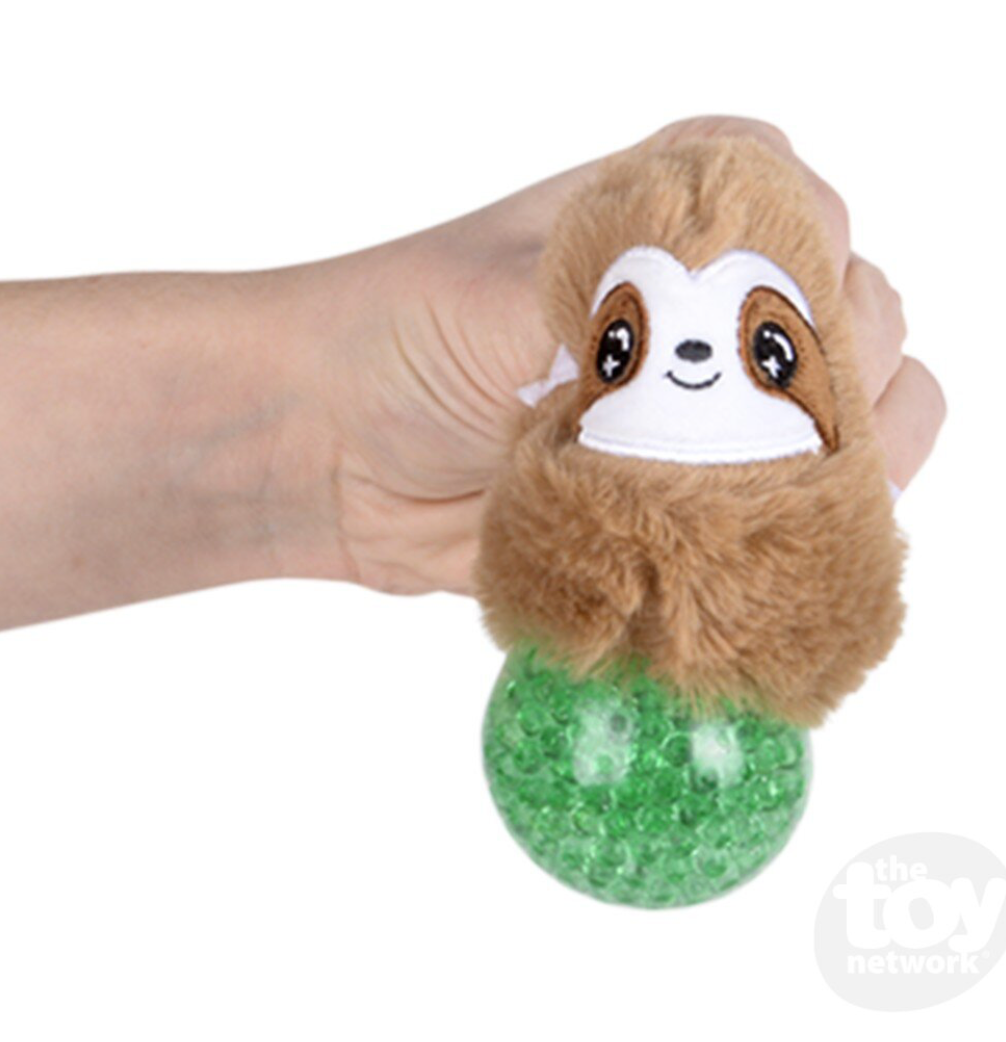 Zoo Animal Squeezy Bead Plush Ball