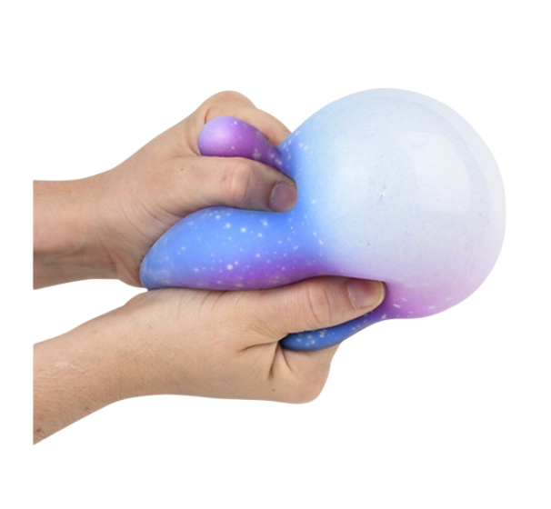 4" Squish And Stretch Galaxy Yummy Ball