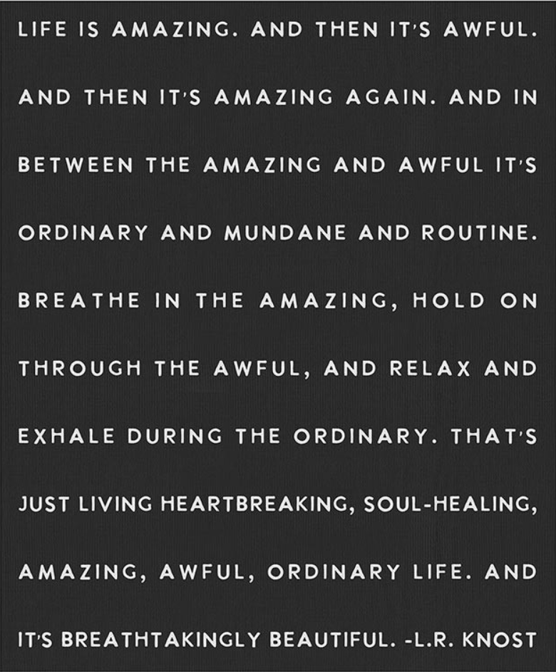 Life Is Amazing - Luxe Throw