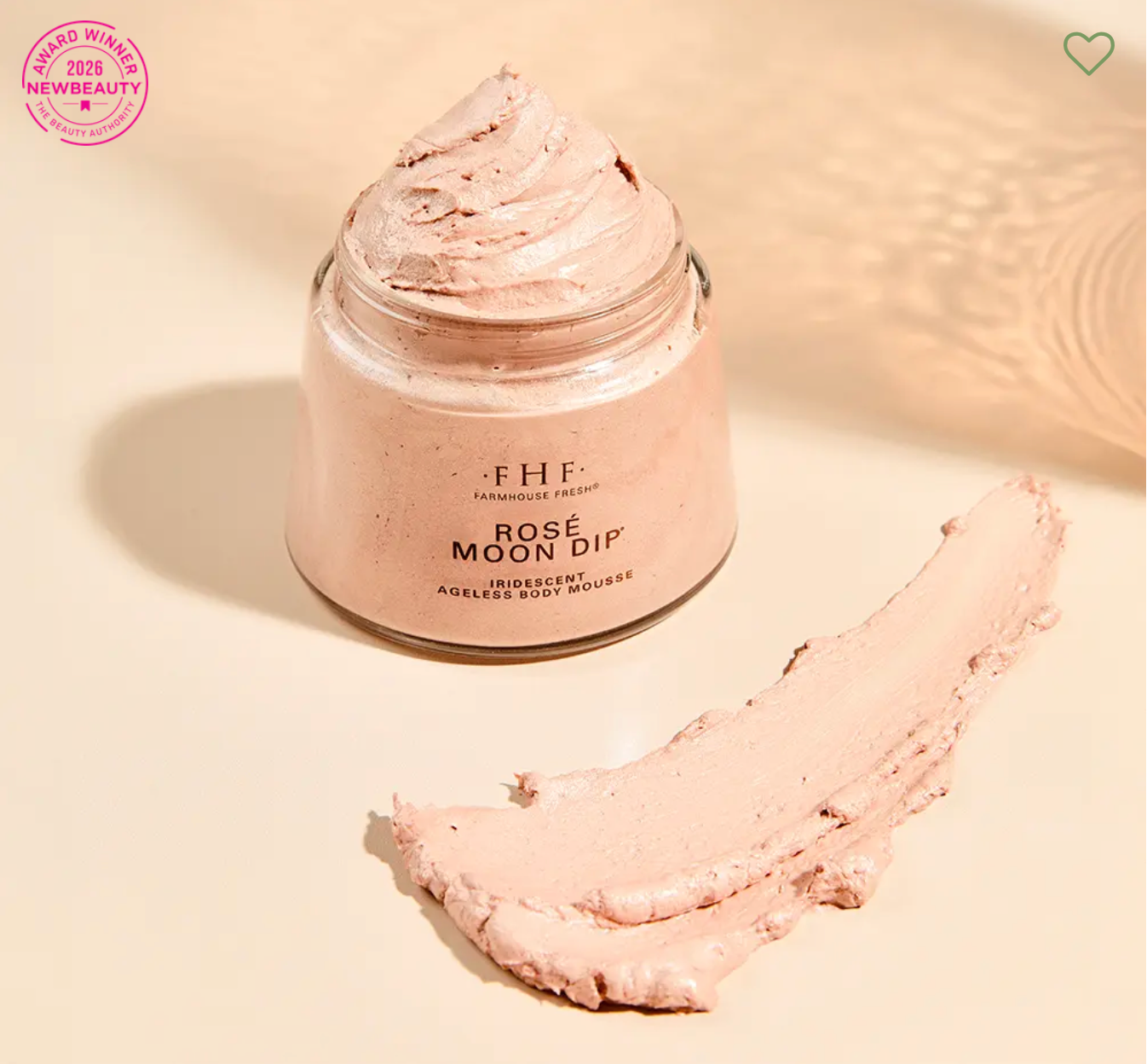 Rose Moon Dip Iridescent Ageless Body Mousse
