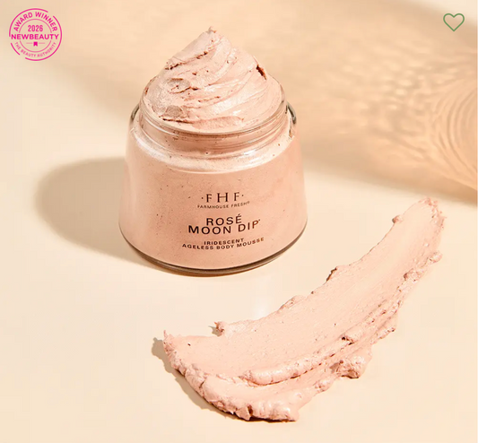 Rose Moon Dip Iridescent Ageless Body Mousse