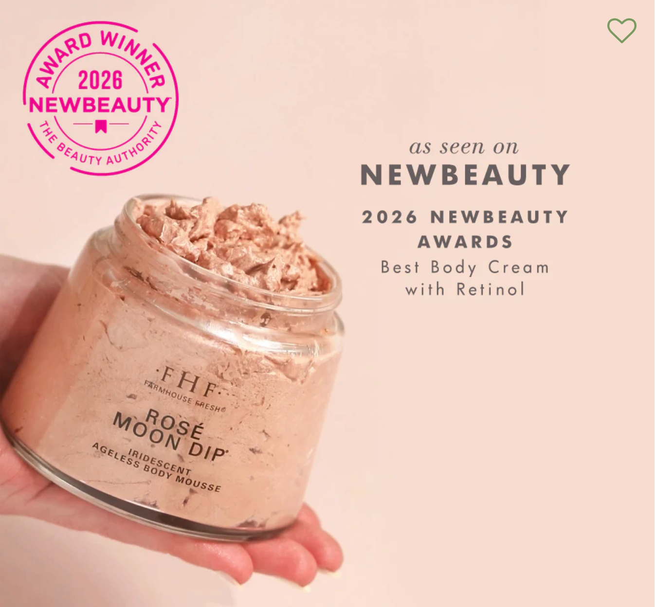 Rose Moon Dip Iridescent Ageless Body Mousse