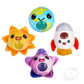 3" Space Squeezy Bead Plush