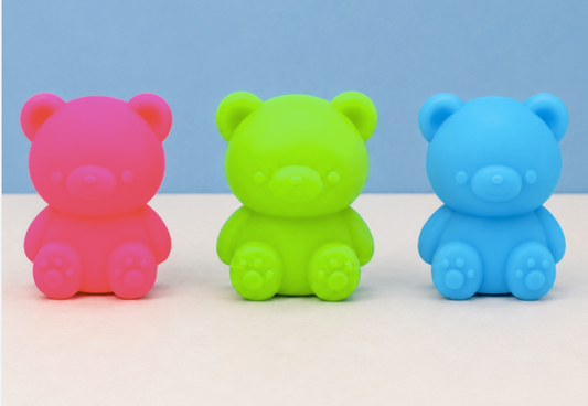 SCRUNCHEMS Fruity Neon Squish Bears