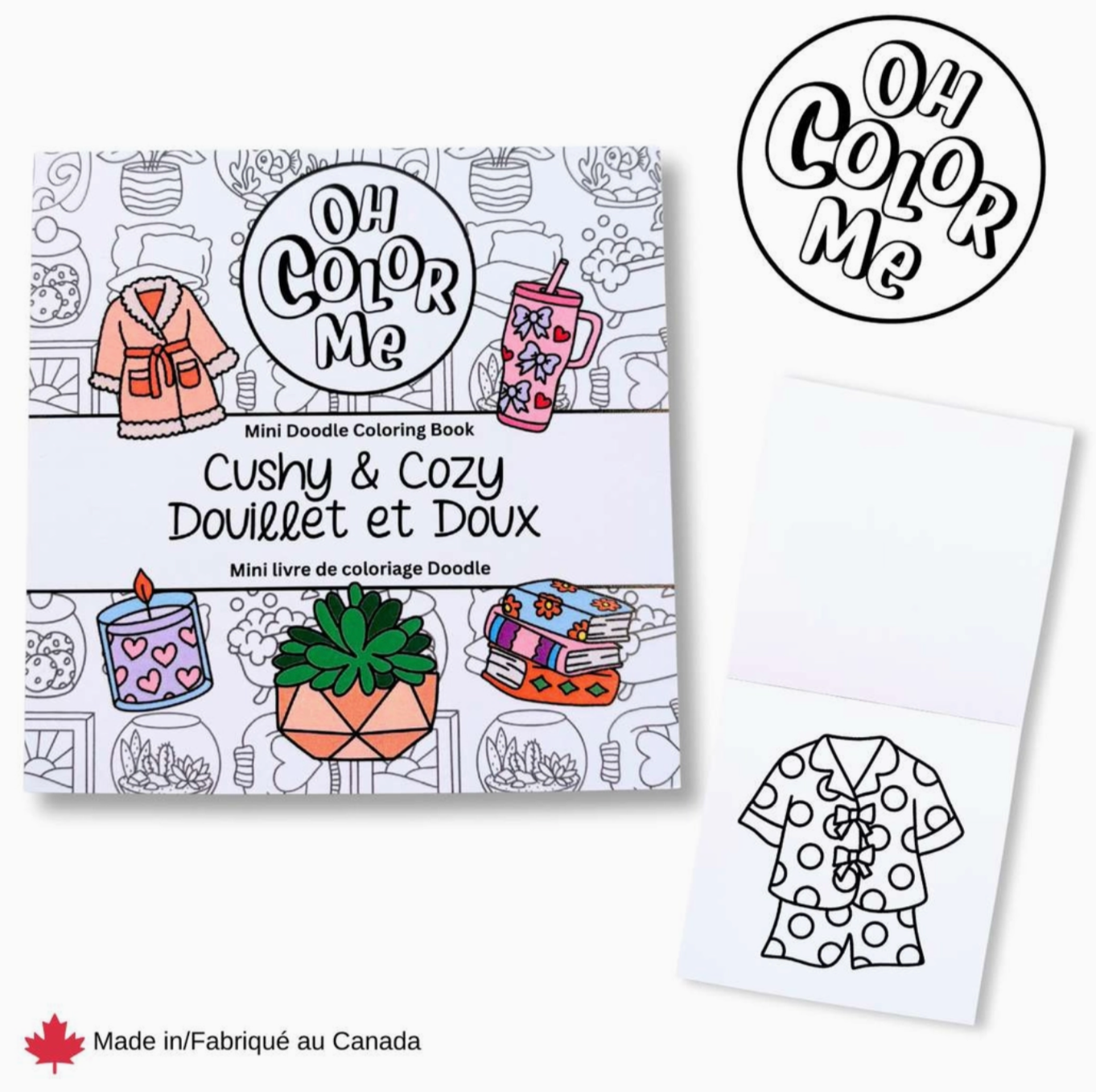 Cushy & Cozy Mini Coloring Book